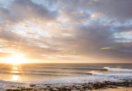 Surfing Jeffreys Bay